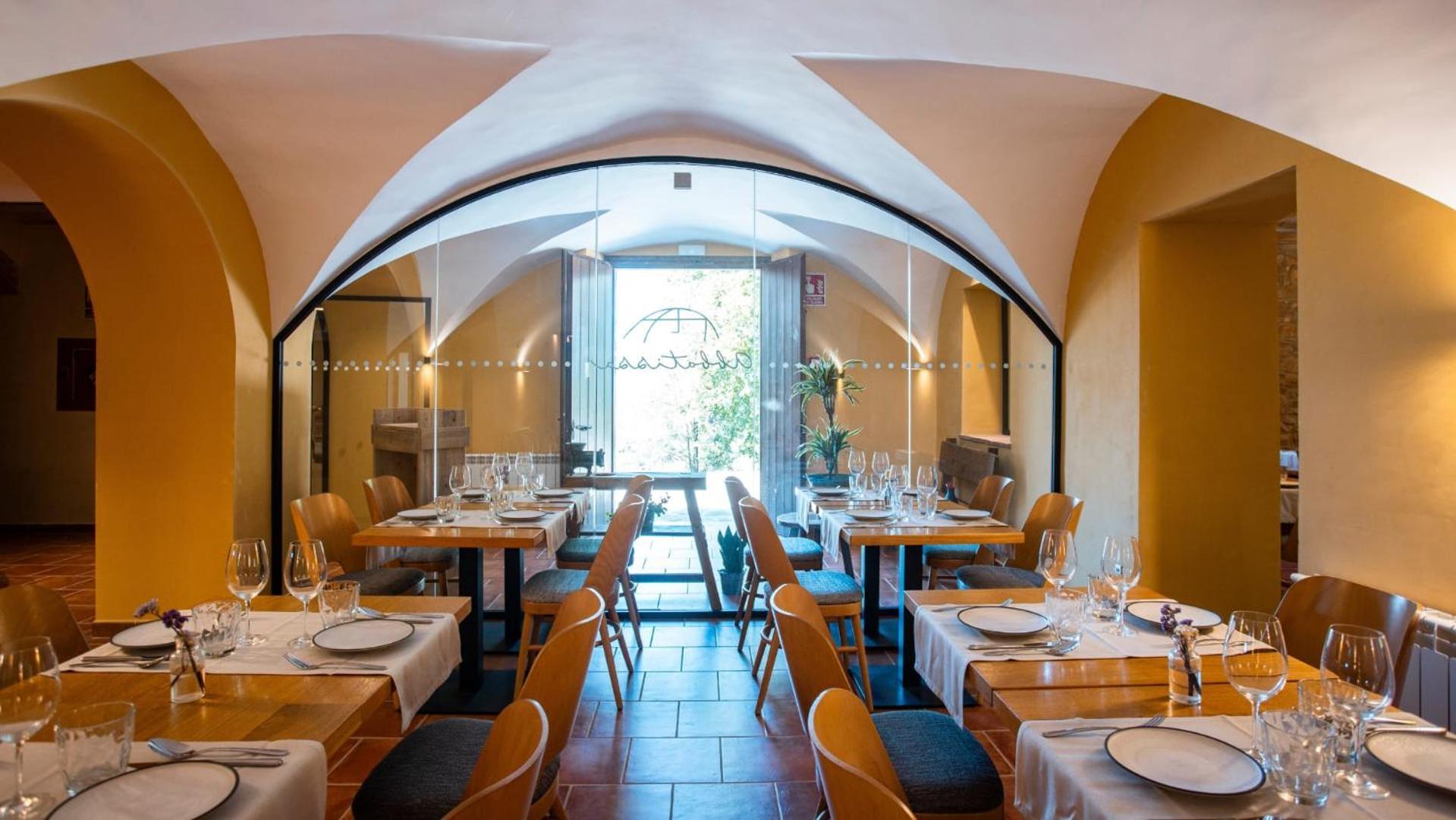 Abbatissa Hotel Restaurant Sant Joan de les Abadesses Dış mekan fotoğraf
